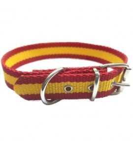 COLLAR NYLON BANDERA ESPAÑOLA
